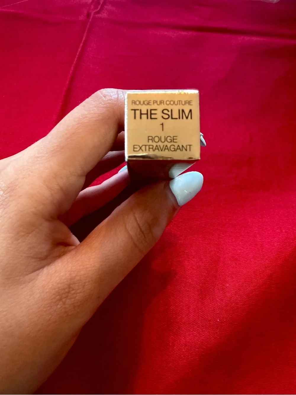 YSL Rouge Pur Couture The Slim Lipstick 1 Rouge Extravagant NIB